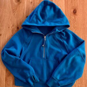 Scuba Oversized Half-Zip Hoodie